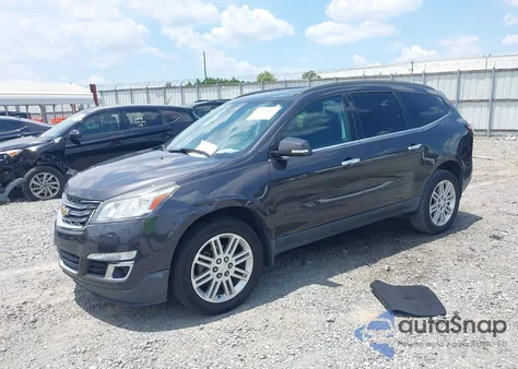 2015 Chevrolet Traverse 1Lt из США, поврежденный, VIN 1GNKRGKD9FJ242741